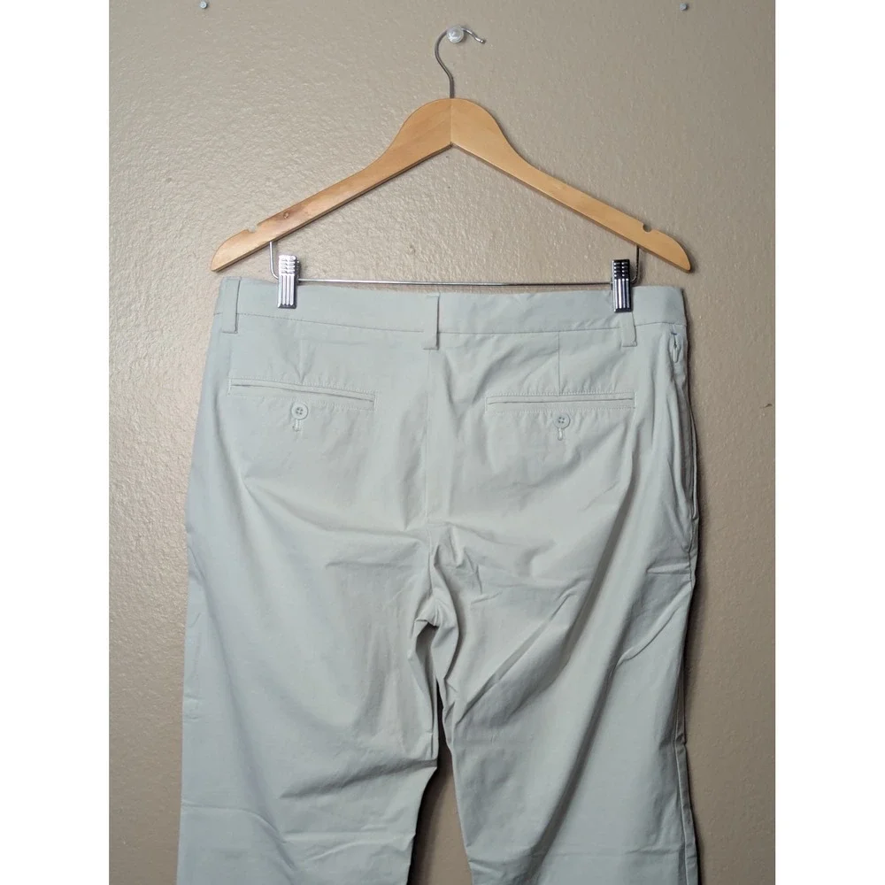 Vineyard Vines On-The-Go Pants Men 33x32 Khaki Chino Performance Stretch